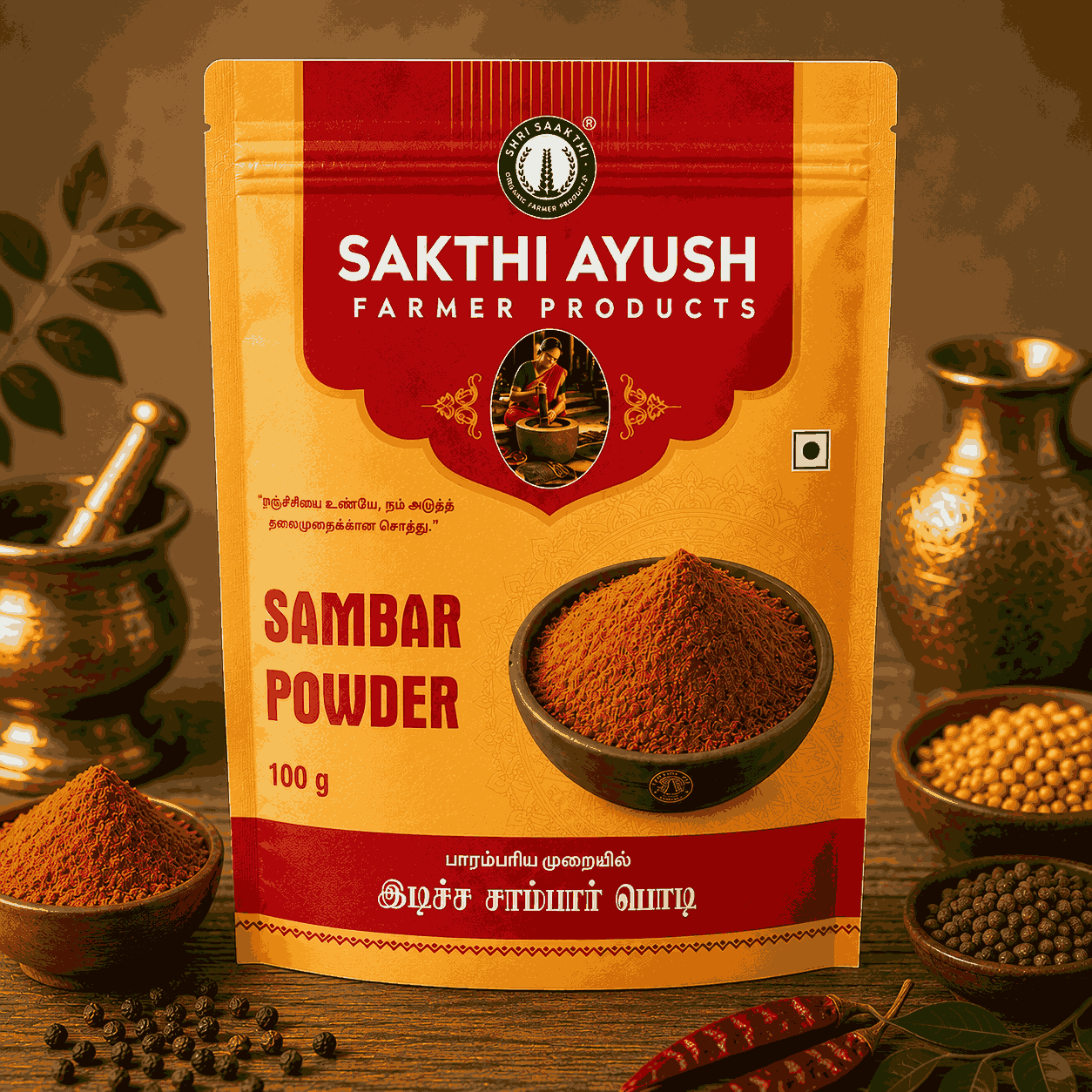 Sambar powder(சாம்பார் பொடி)